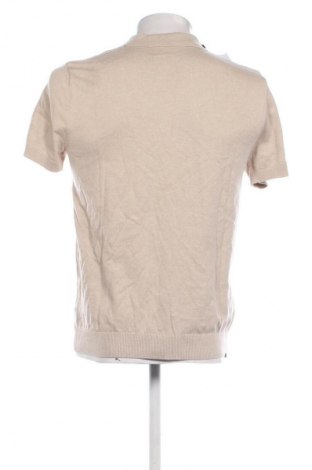 Ανδρικό t-shirt Selected Homme, Μέγεθος M, Χρώμα  Μπέζ, Τιμή 43,99 €