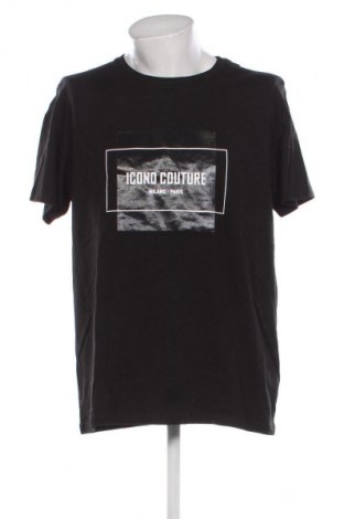 Ανδρικό t-shirt Smog, Μέγεθος XL, Χρώμα Μαύρο, Τιμή 10,00 €