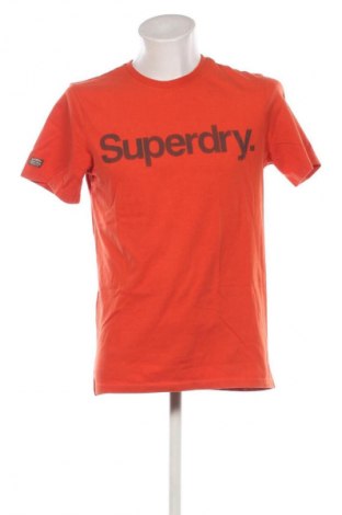 Herren T-Shirt Superdry, Größe L, Farbe Orange, Preis € 27,99