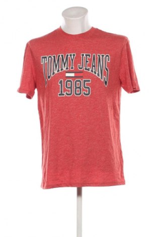 Herren T-Shirt Tommy Jeans, Größe L, Farbe Rot, Preis € 23,99
