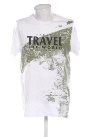 Ανδρικό t-shirt Top Secret, Μέγεθος XL, Χρώμα Λευκό, Τιμή 15,86 €
