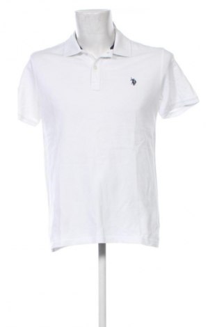Ανδρικό t-shirt U.S. Polo Assn., Μέγεθος L, Χρώμα Λευκό, Τιμή 60,99 €