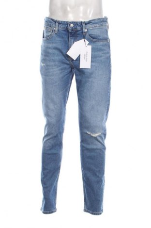 Мъжки дънки Calvin Klein Jeans, Размер L, Цвят Син, Цена 204,99 лв.