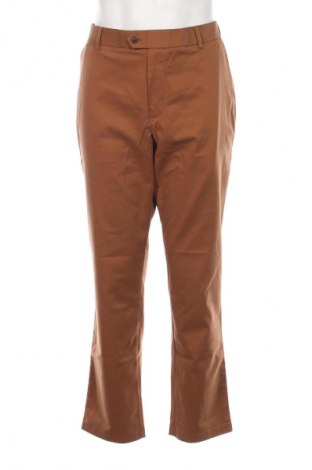 Męskie spodnie Charles Tyrwhitt, Rozmiar XL, Kolor Brązowy, Cena 235,99 zł