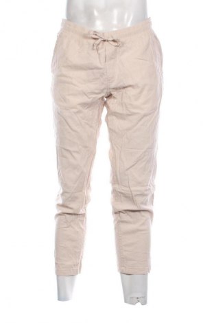 Мъжки панталон Jack & Jones, Размер L, Цвят Бежов, Цена 40,99 лв.