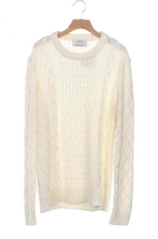 Pánský svetr  Bershka, Velikost XS, Barva Krémová, Cena  445,00 Kč