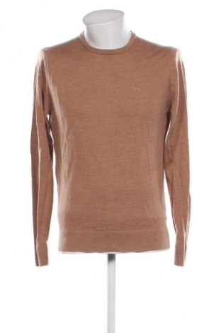 Herrenpullover Calvin Klein, Größe L, Farbe Beige, Preis 97,99 €