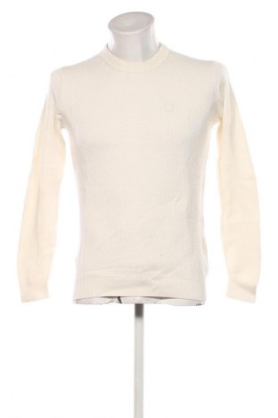Ανδρικό πουλόβερ Calvin Klein Jeans, Μέγεθος S, Χρώμα Εκρού, Τιμή 95,99 €