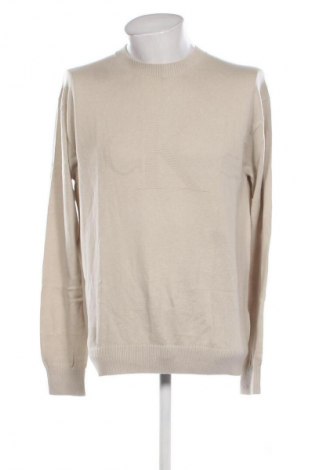 Herrenpullover Calvin Klein Jeans, Größe L, Farbe Beige, Preis 127,99 €