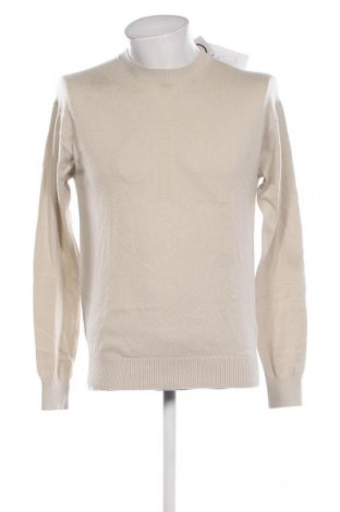 Herrenpullover Calvin Klein Jeans, Größe S, Farbe Beige, Preis 79,99 €