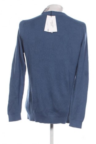 Pulover de bărbați Calvin Klein Jeans, Mărime L, Culoare Albastru, Preț 342,99 Lei