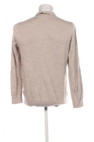 Ανδρικό πουλόβερ H&M, Μέγεθος L, Χρώμα  Μπέζ, Τιμή 9,99 €