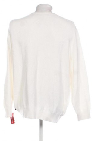 Herrenpullover Jack & Jones, Größe 4XL, Farbe Weiß, Preis € 26,54
