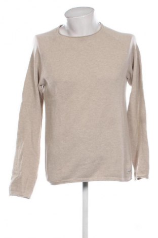 Herrenpullover Jack & Jones, Größe M, Farbe Beige, Preis € 55,99