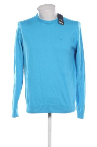 Herrenpullover Teodor, Größe L, Farbe Blau, Preis € 55,24