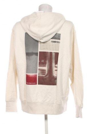 Hanorac de bărbați Calvin Klein Jeans, Mărime XXL, Culoare Alb, Preț 754,99 Lei