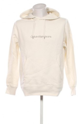 Hanorac de bărbați Calvin Klein Jeans, Mărime L, Culoare Alb, Preț 424,99 Lei