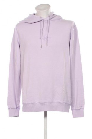 Herren Sweatshirt Calvin Klein Jeans, Größe XL, Farbe Lila, Preis 84,99 €