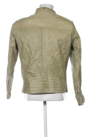 Pánska kožená bunda  Tommy Hilfiger, Veľkosť M, Farba Zelená, Cena  219,95 €