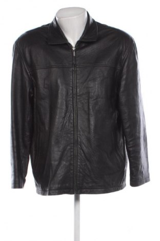 Ανδρικό δερμάτινο μπουφάν Unbranded, Μέγεθος XXL, Χρώμα Μαύρο, Τιμή 55,00 €