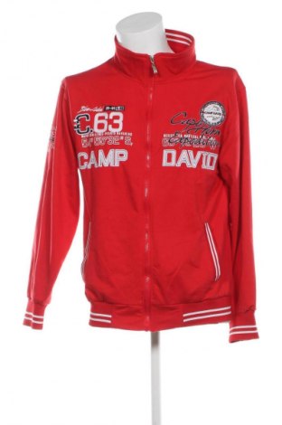 Herren Sportoberteil Camp David, Größe XL, Farbe Rot, Preis € 30,99