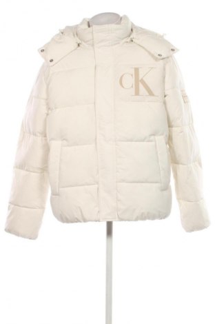 Męska kurtka Calvin Klein Jeans, Rozmiar XXL, Kolor Biały, Cena 769,99 zł