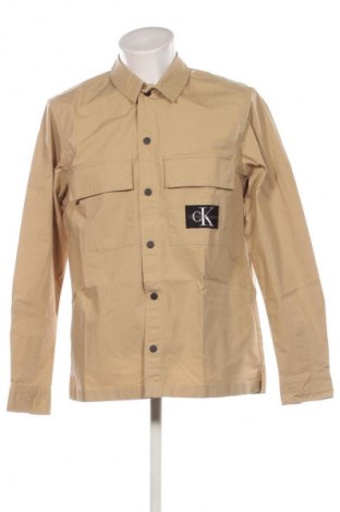 Herrenjacke Calvin Klein Jeans, Größe L, Farbe Beige, Preis 49,99 €