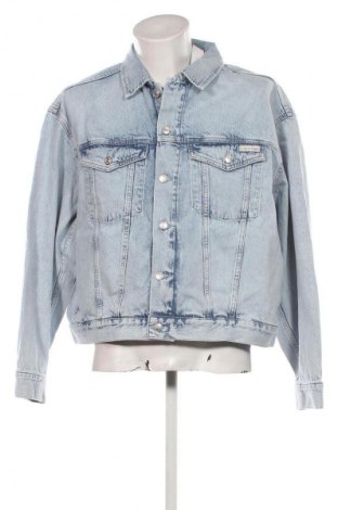 Męska kurtka Calvin Klein Jeans, Rozmiar L, Kolor Niebieski, Cena 177,99 zł