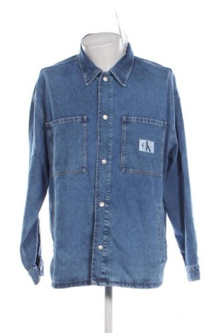 Herrenjacke Calvin Klein Jeans, Größe L, Farbe Blau, Preis € 102,99