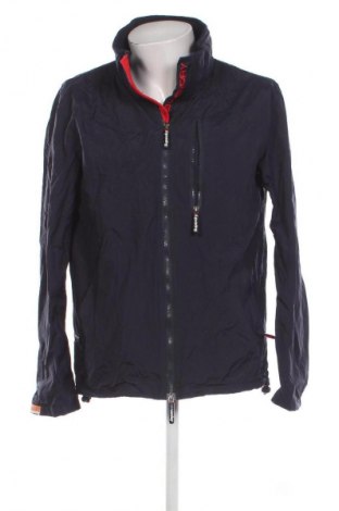 Ανδρικό μπουφάν Superdry, Μέγεθος L, Χρώμα Μπλέ, Τιμή 47,99 €