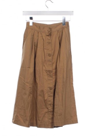 Rock H&M, Größe XS, Farbe Braun, Preis 11,86 €