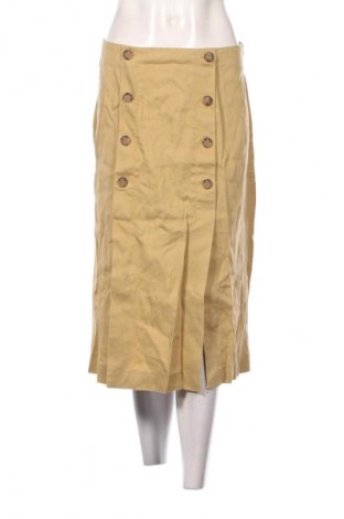 Fustă Massimo Dutti, Mărime L, Culoare Bej, Preț 163,00 Lei