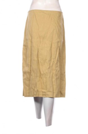 Fustă Massimo Dutti, Mărime L, Culoare Bej, Preț 163,00 Lei