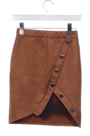 Fustă Unbranded, Mărime XS, Culoare Maro, Preț 51,45 Lei