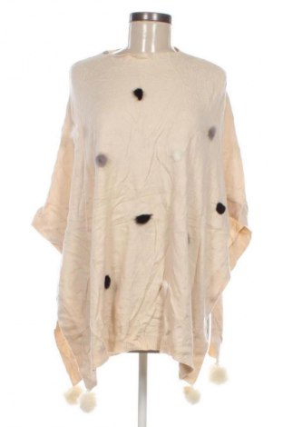 Poncho Unbranded, Mărime L, Culoare Bej, Preț 100,99 Lei