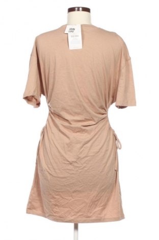 Kleid Bershka, Größe L, Farbe Beige, Preis € 24,99