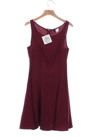 Kleid H&M Divided, Größe XXS, Farbe Rot, Preis € 14,83