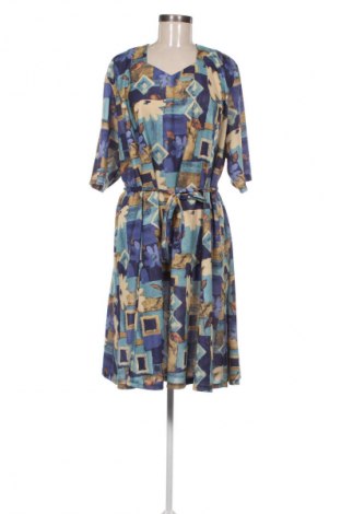 Kleid Sheego, Größe 3XL, Farbe Mehrfarbig, Preis 74,99 €