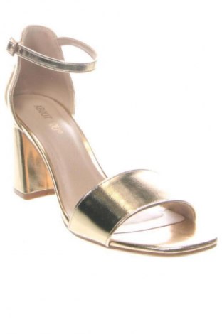 Sandalen About You, Größe 37, Farbe Golden, Preis 18,99 €