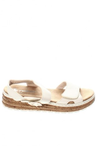 Sandalen Rieker, Größe 39, Farbe Weiß, Preis 64,99 €