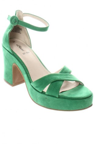 Sandale S.Oliver, Mărime 38, Culoare Verde, Preț 146,99 Lei