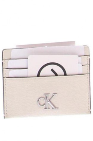 Wizytownik Calvin Klein Jeans, Kolor Beżowy, Cena 162,99 zł