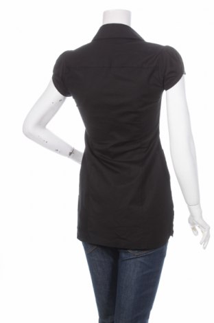 Γυναικείο πουκάμισο Clockhouse, Μέγεθος S, Χρώμα Μαύρο, Τιμή 10,52 €