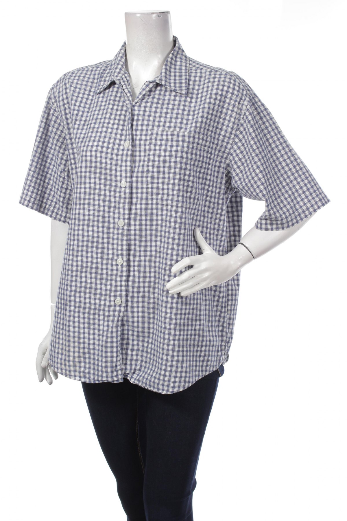 Γυναικείο πουκάμισο Eddie Bauer, Μέγεθος M, Χρώμα Μπλέ, Τιμή 9,28 €