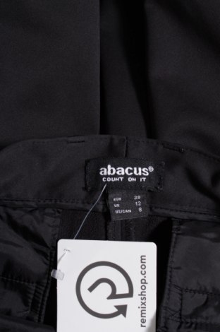 Дамски панталон Abacus, Размер M, Цвят Черен, Цена 53,00 лв.
