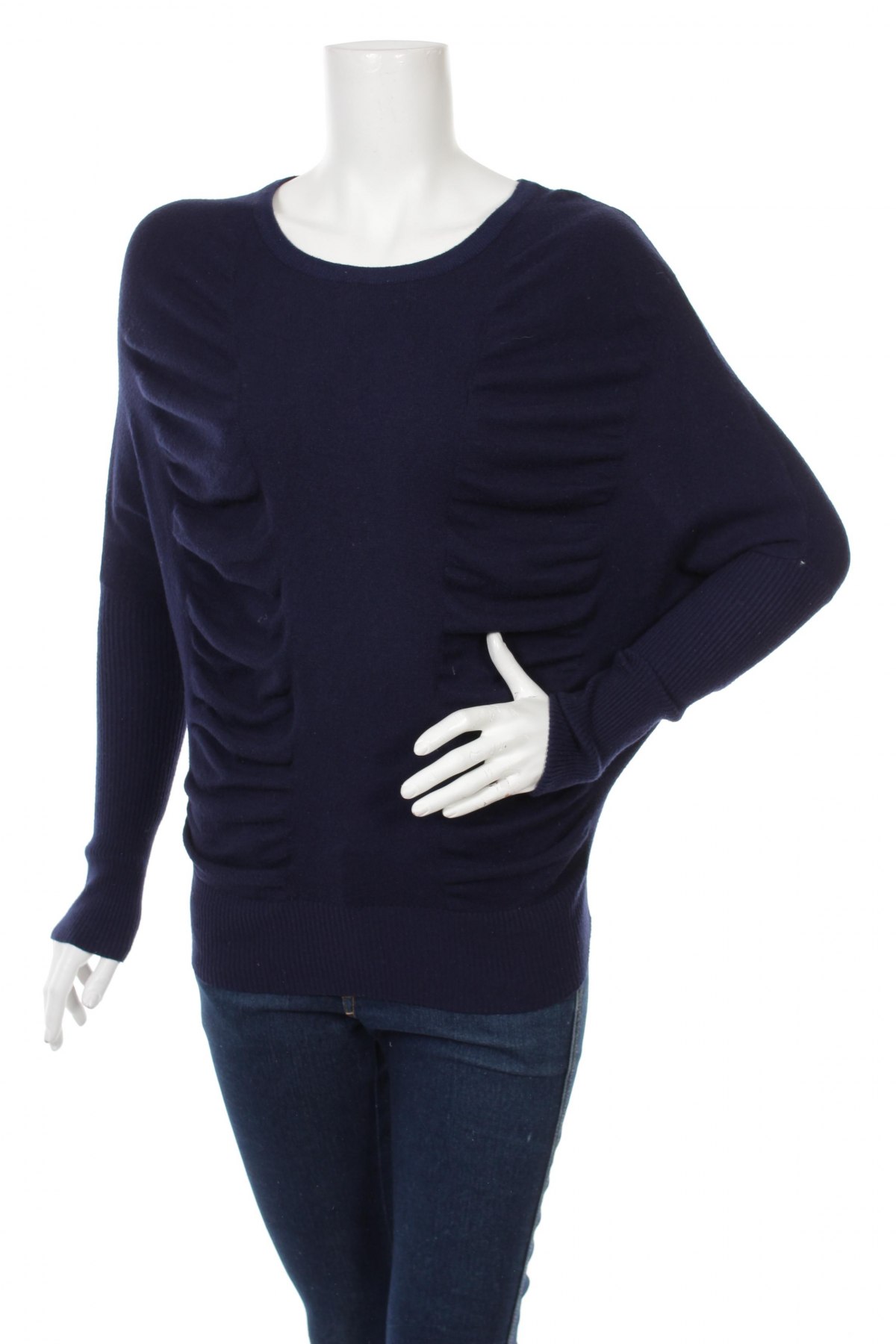 Дамски пуловер Intrama, Размер M, Цвят Син, Цена 41,00 лв.