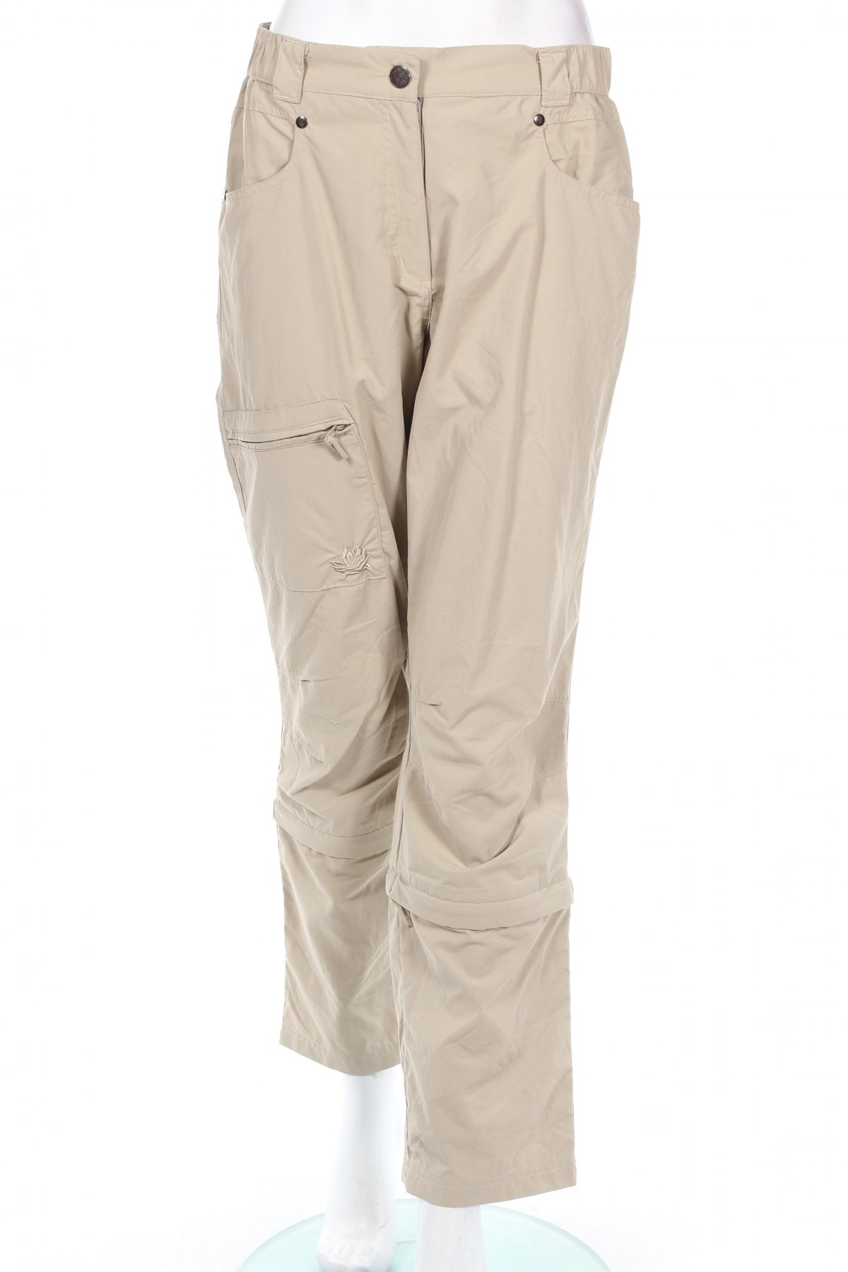 Дамски спортен панталон Vittorio Rossi, Размер M, Цвят Бежов, Цена 7,25 лв.