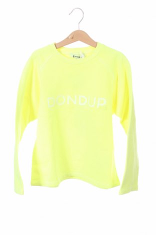 Детска блуза Dondup, Размер 7-8y/ 128-134 см, Цвят Зелен, 100% памук, Цена 23,70 лв.