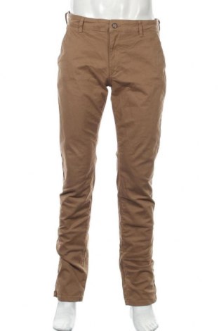 Мъжки панталон Sondag & Sons, Размер M, Цвят Кафяв, 98% памук, 2% еластан, Цена 57,00 лв.
