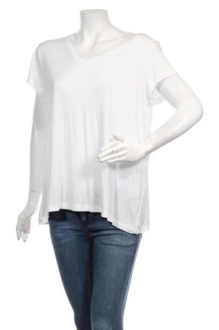 Γυναικεία μπλούζα Kaffe, Μέγεθος XL, Χρώμα Λευκό, Βισκόζη, Τιμή 20,36 €